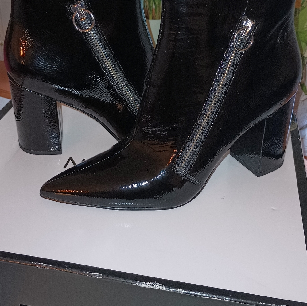 New Patten leather boots